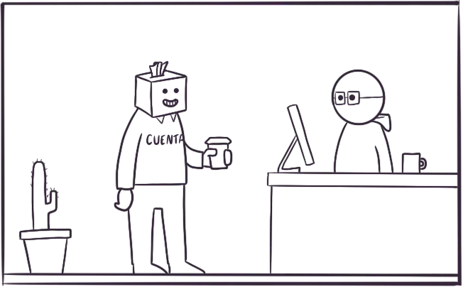 Un perfil de cuentas hablando con Raúl