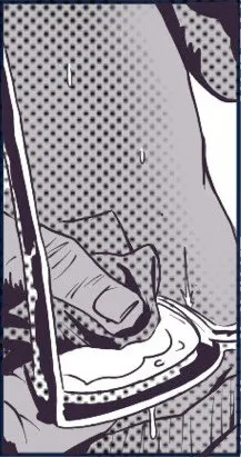 Limpiando unas gafas