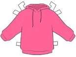 Recortable de sudadera
