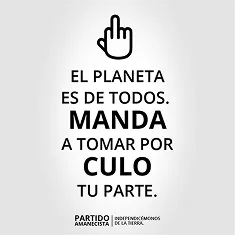 Cartel del Partido Amanecista 4